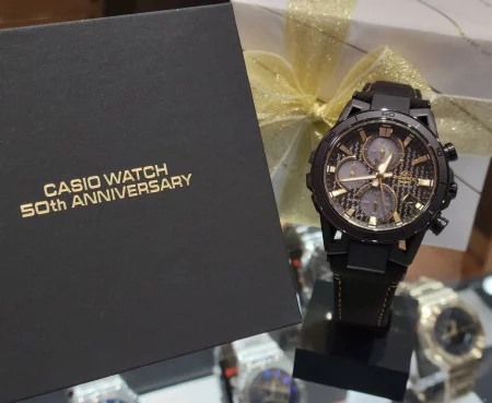カシオ50周年記念モデル…まだございます！|スタッフブログ|小林時計店