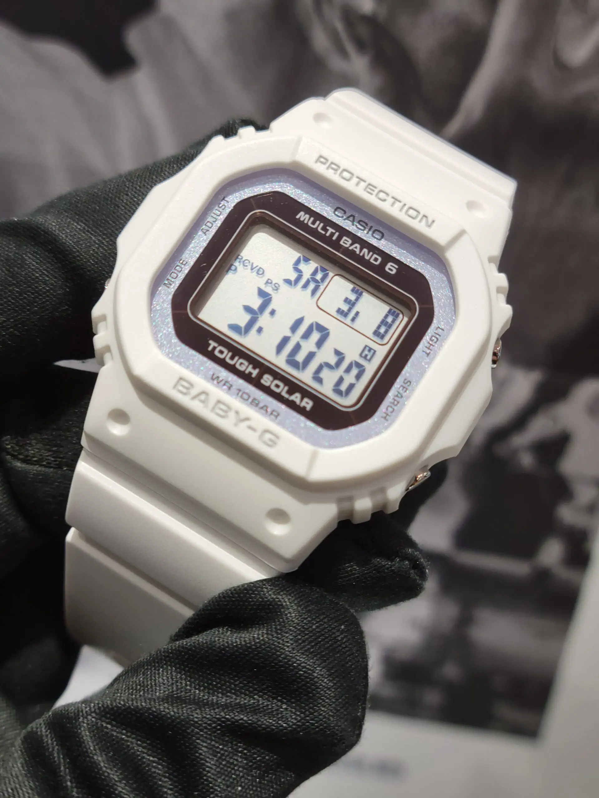 BABY-G ソーラー電波時計 ホワイト BABY-G ベビーG 時計 電波ソーラー ホワイト 白 カシオ babyg ネオン