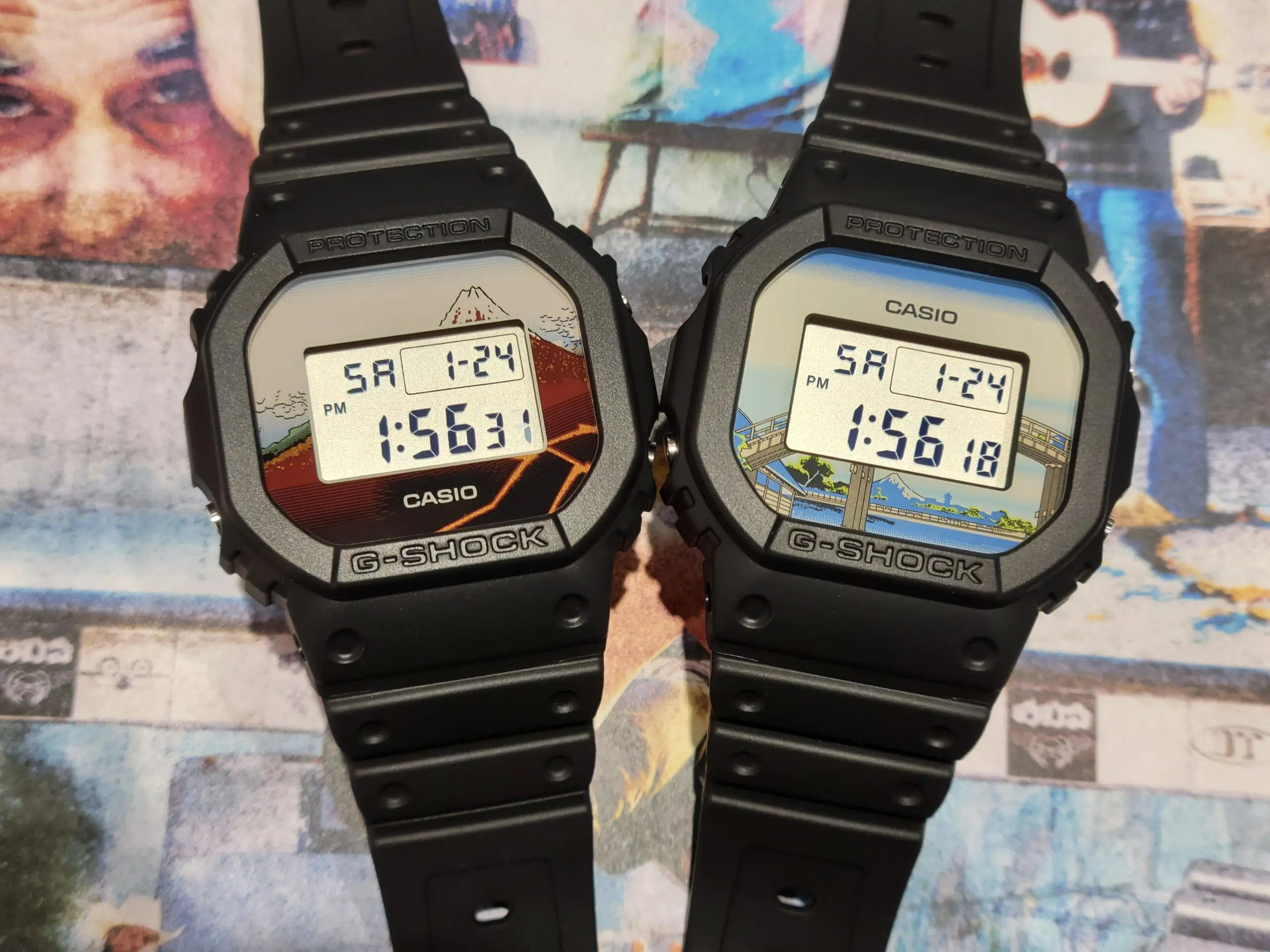 浮世絵モデルのG-SHOCK(2モデル)店頭在庫ございます！|スタッフ