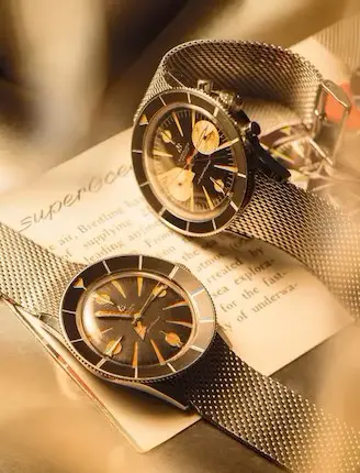 ブライトリングAB2010 スーパーオーシャン ヘリテージ デイトブラック文字盤 レンタル商品【AB2010】BREITLING スーパーオーシャン
