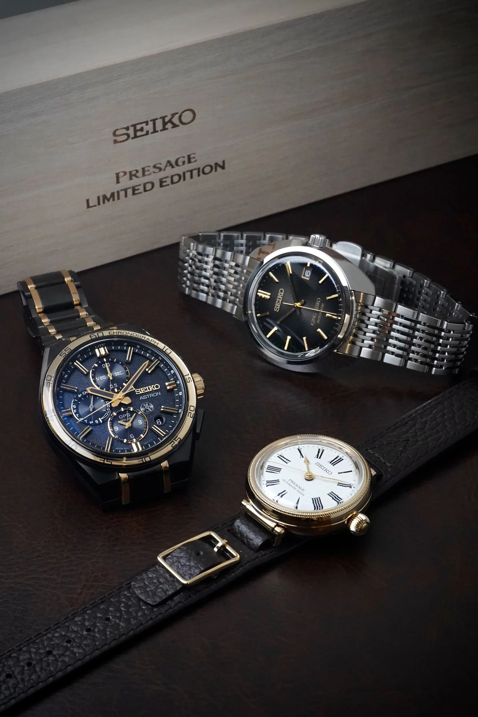 セイコー創業145周年を記念したモデル3種が入荷しました！|スタッフ