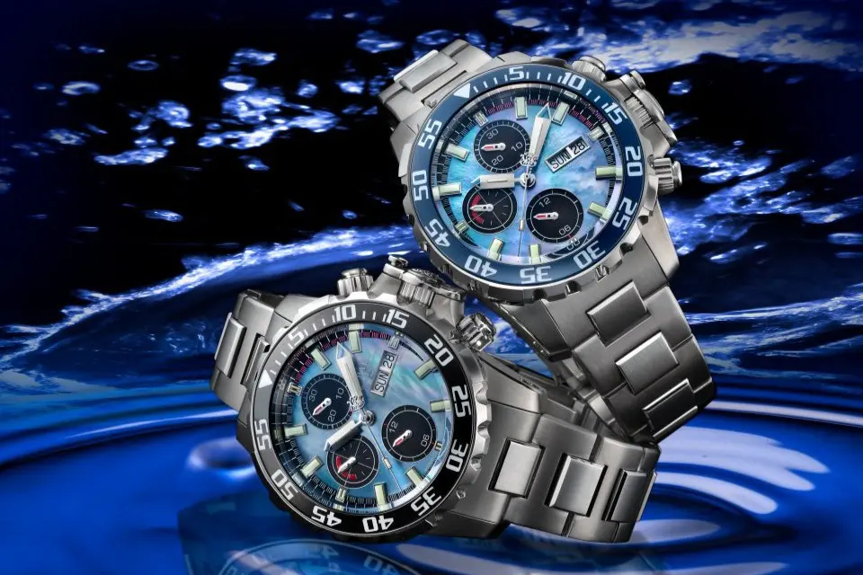 50本だけのMOP文字盤が美しい。ボールウォッチが誇る軍用