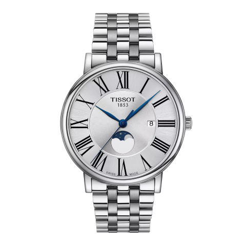 ティソ カーソン プレミアム 40mm ムーンフェイズ|ティソ|小林時計店