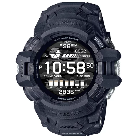 ★未使用★お洒落　G-SHOCK G-SQUAD PRO GSW-H1000 G-SHOCK G-SQUAD PRO GSW-H1000-1AJR|ジー・ショック|小林時計店