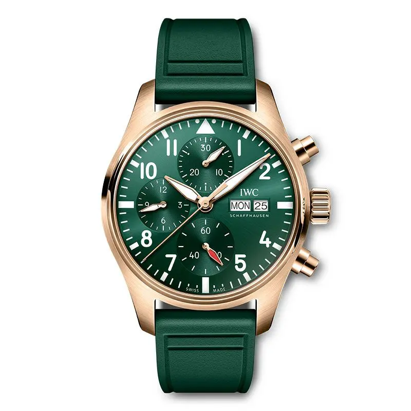 Invicta クロノグラフ 腕時計 オリーブグリーン パイロット・ウォッチ・クロノグラフ41|IWCシャフハウゼン|小林