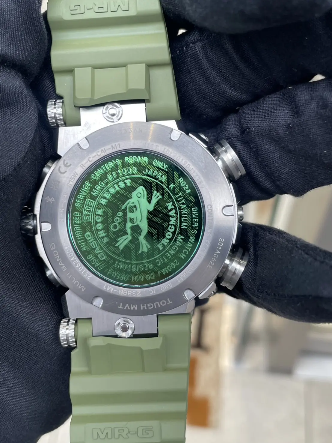 G-SHOCKの最高級ライン、MR-Gの新作フロッグマンにしびれる