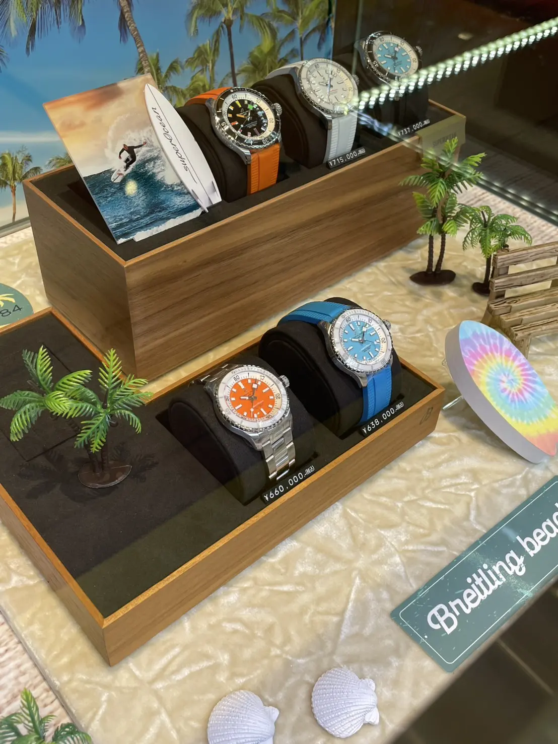 夏だ！アロハだ！レインボーだ！ブライトリングのスーパーオーシャン