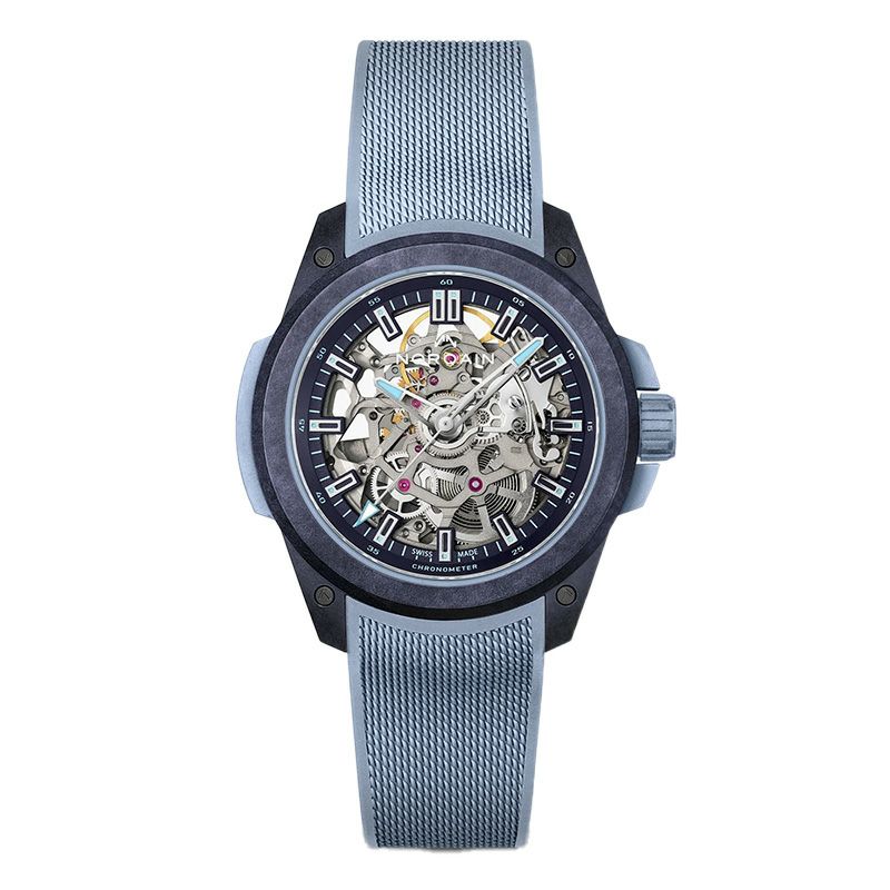 インディペンデンス ワイルドワン スケルトン 39mm パープルアイスブルー