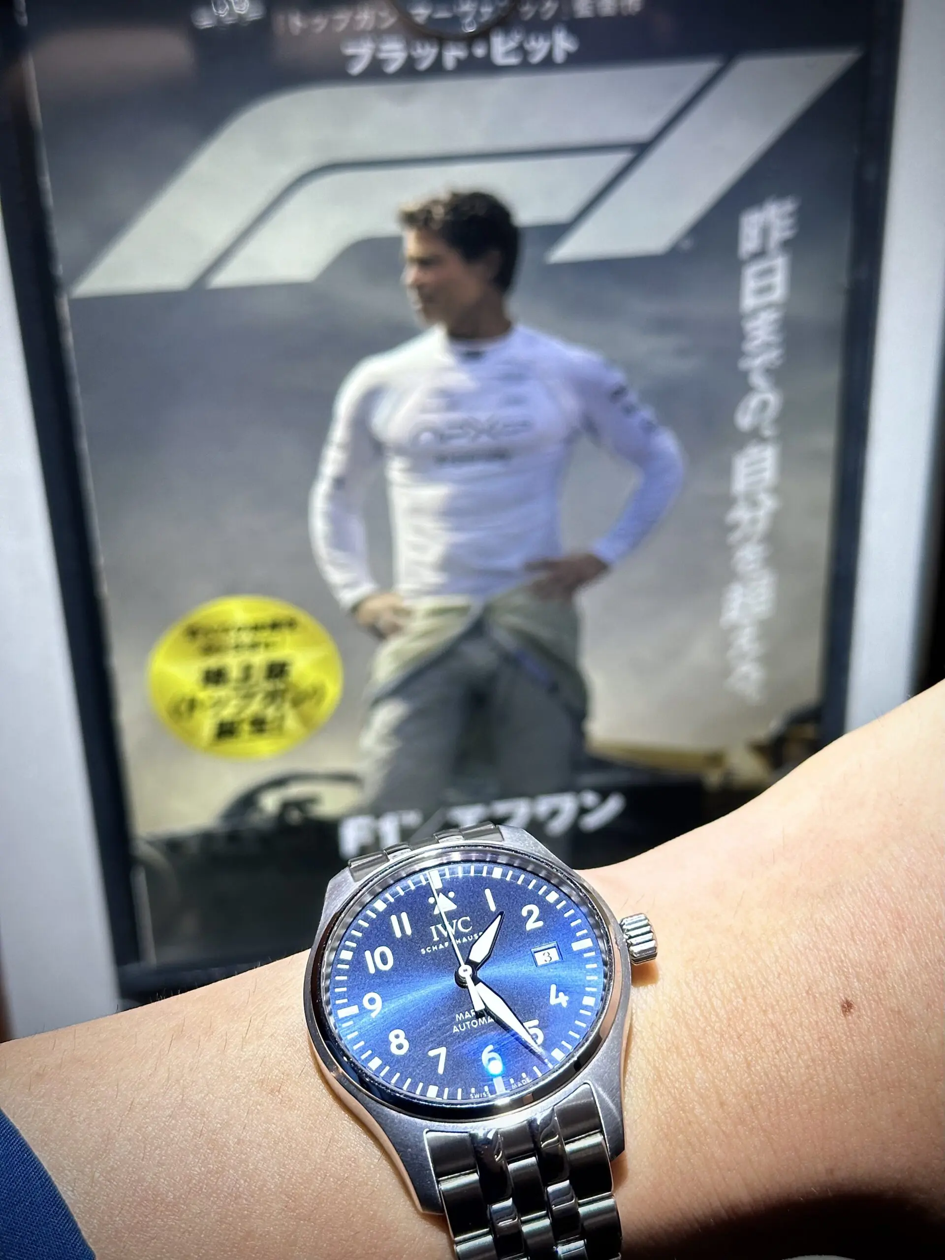スピードの頂点へ挑む、陸のパイロットウォッチに心惹かれて。IWC×映画