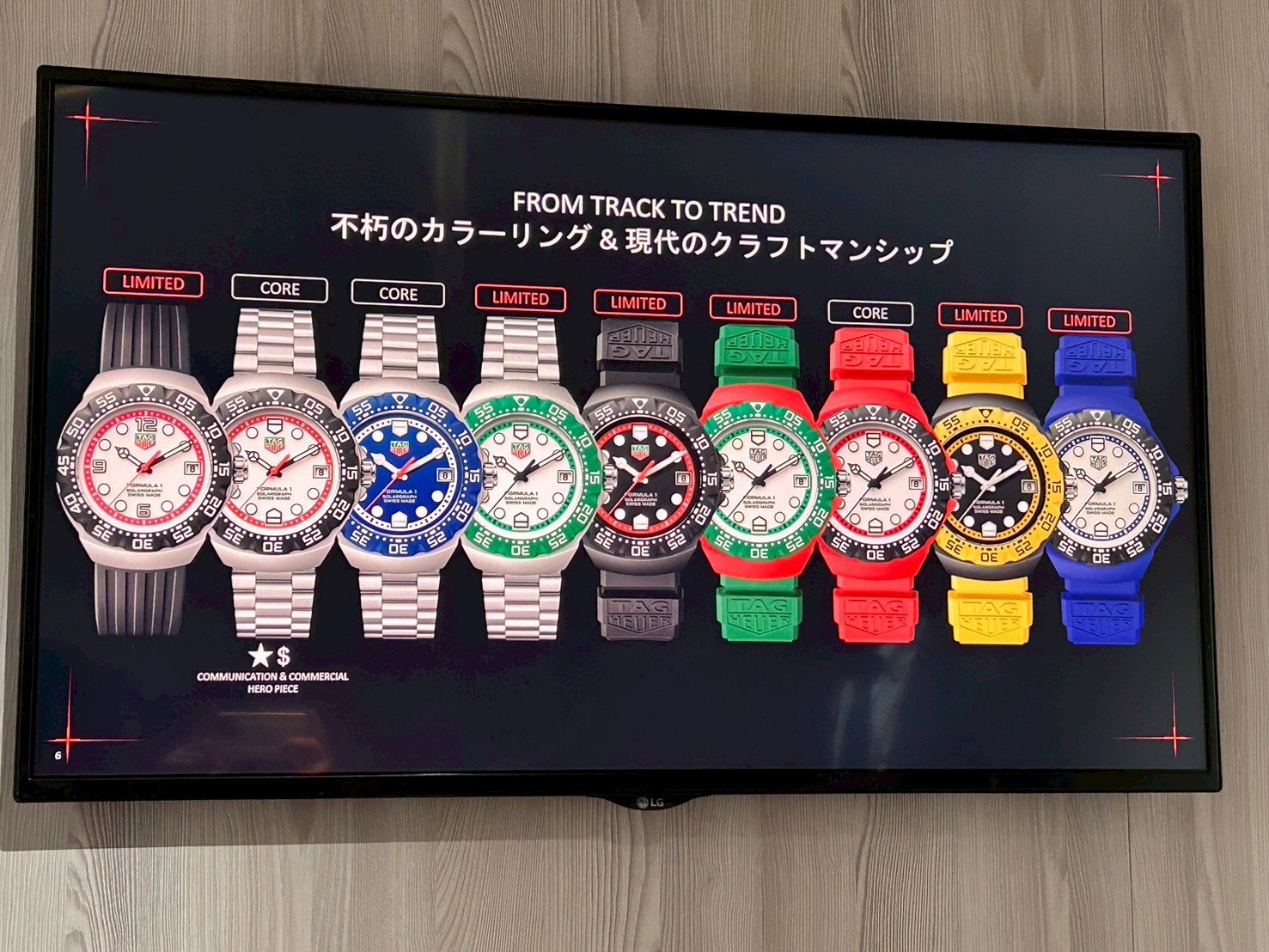 どうしても紹介したい！TAGホイヤーの新作フォーミュラ1が今年アツい